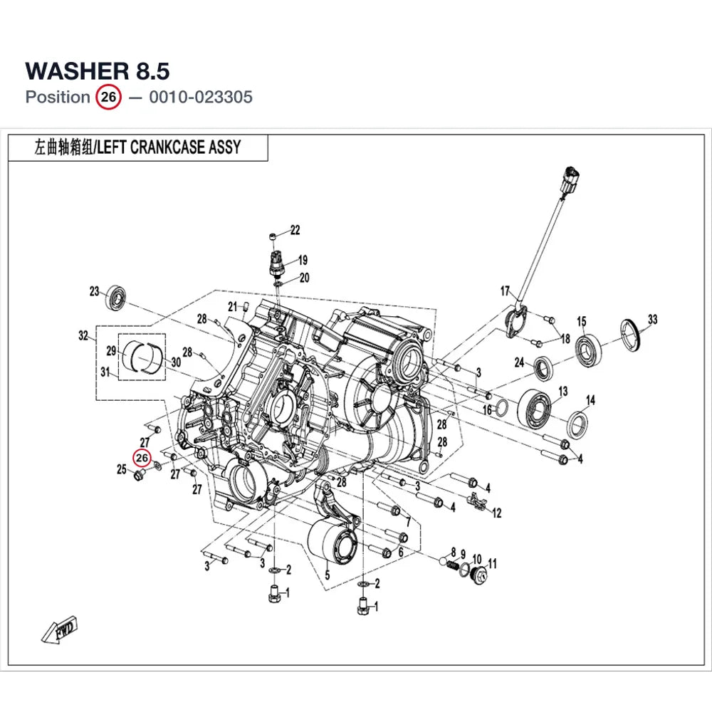 WASHER 8.5 product image