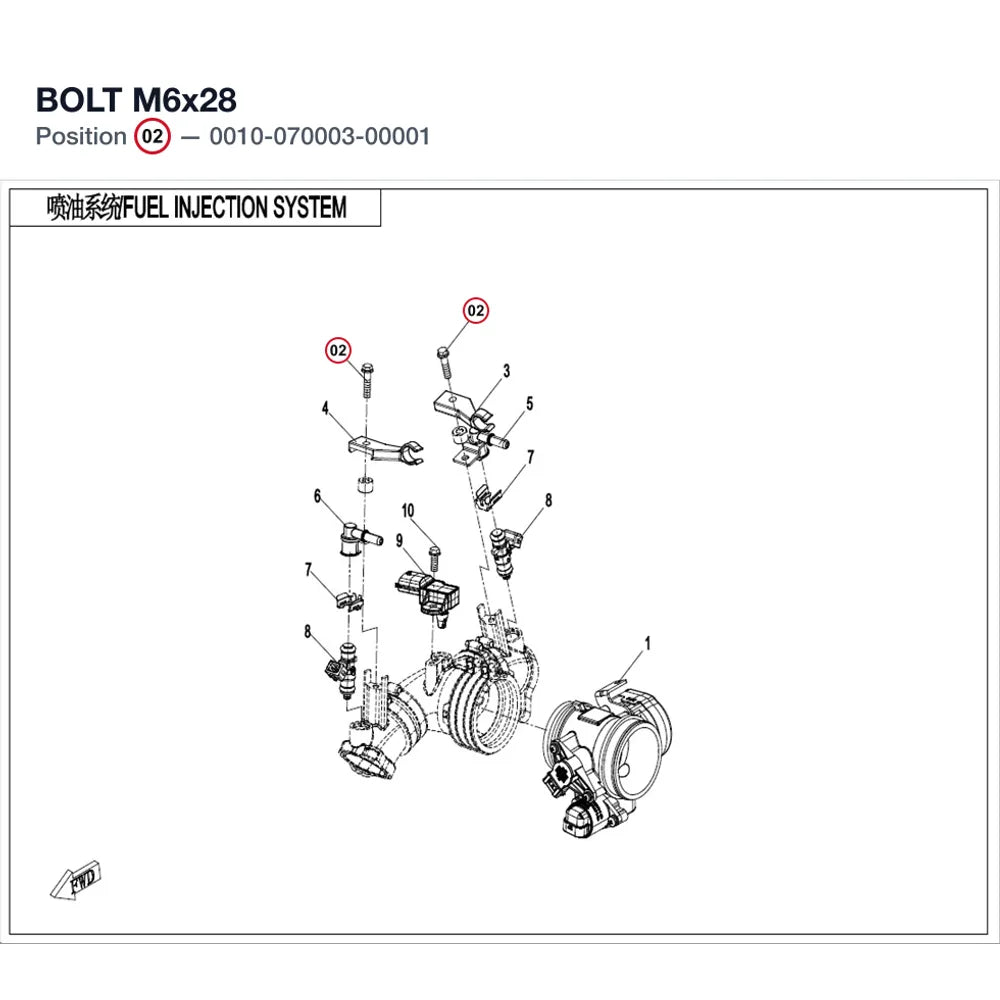 BOLT M6x28 product image