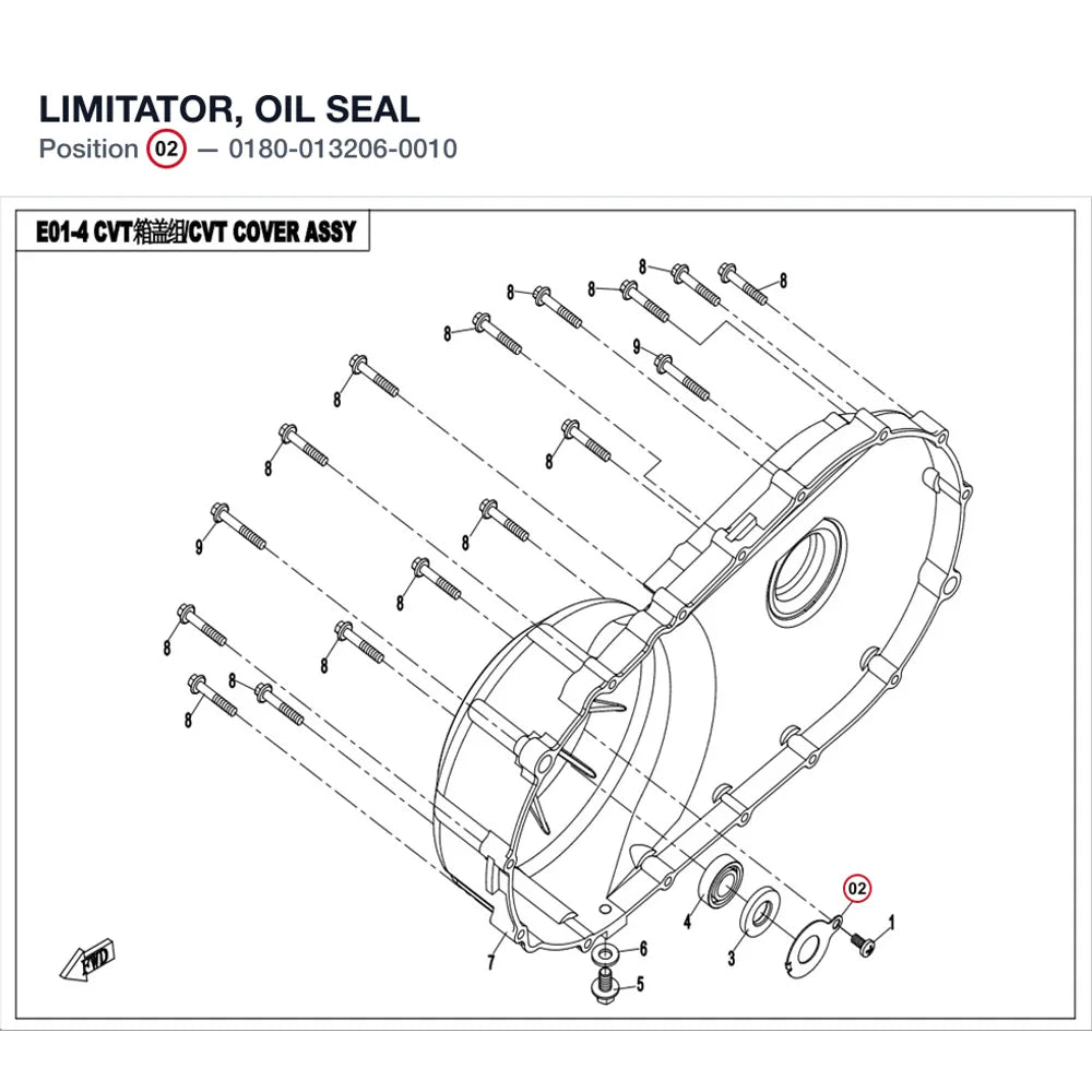 LIMITATOR, OIL SEAL product image