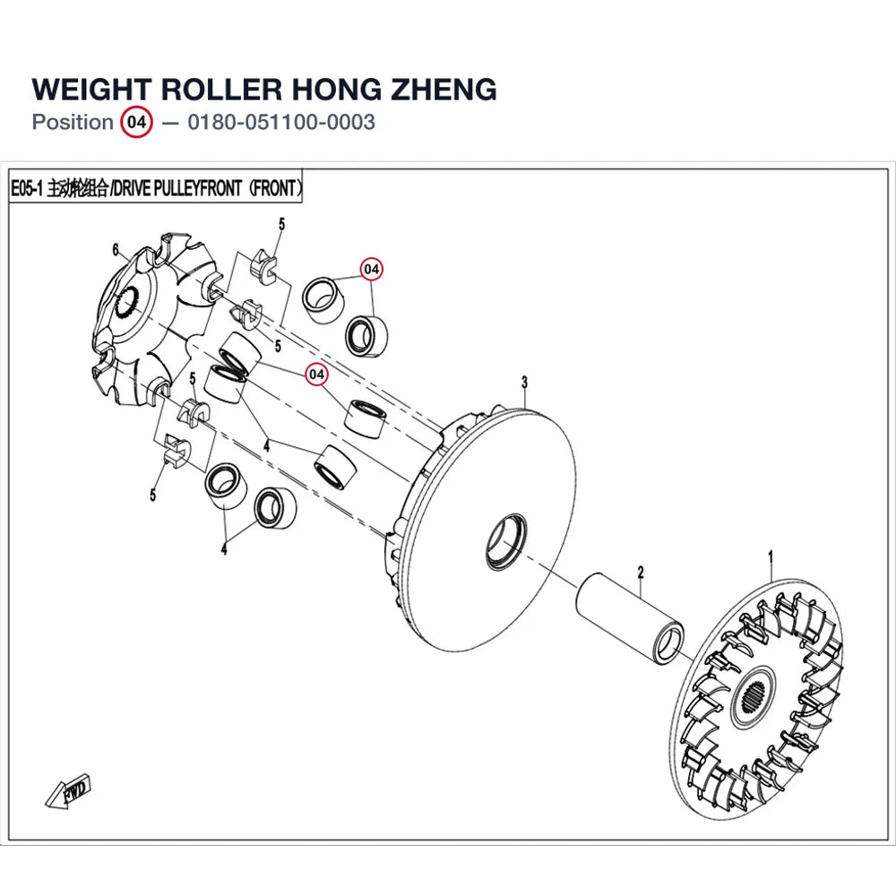 WEIGHT ROLLER product image