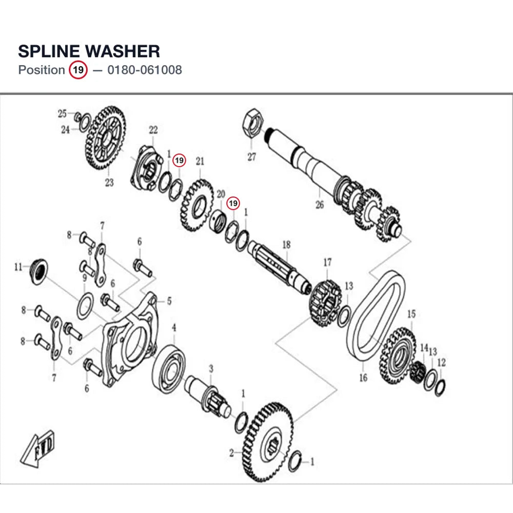 SPLINE WASHER product image