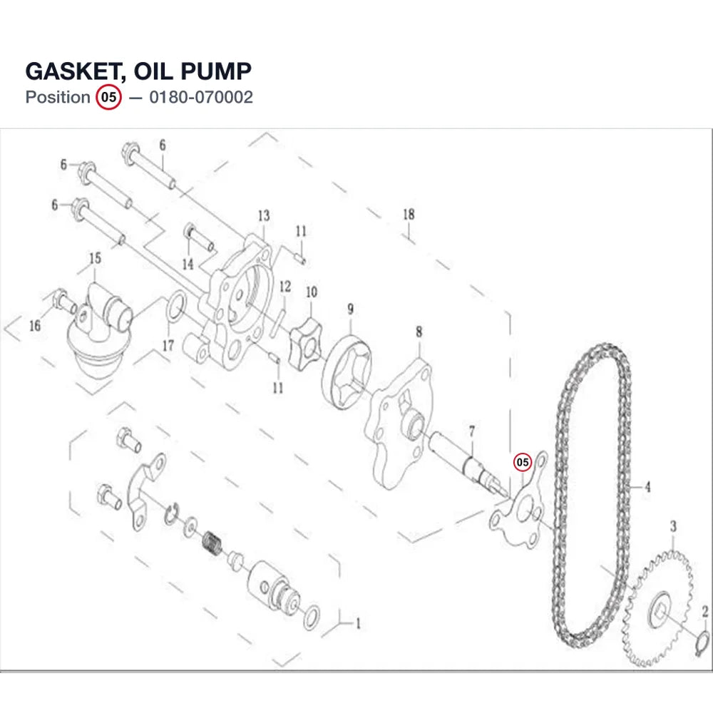 GASKET, OIL PUMP product image