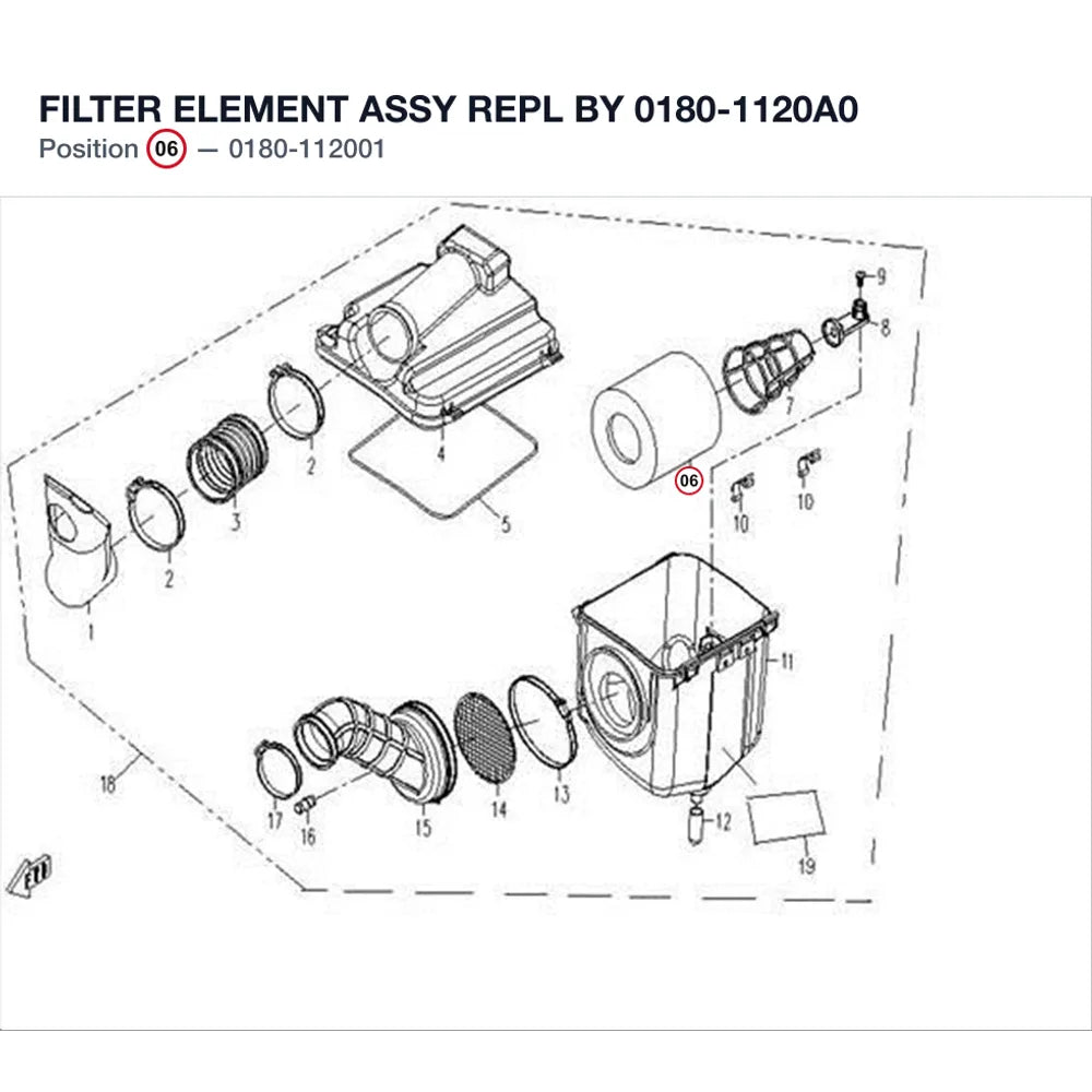 FILTER ELEMENT ASSY REPL BY 0180-1120A0 product image