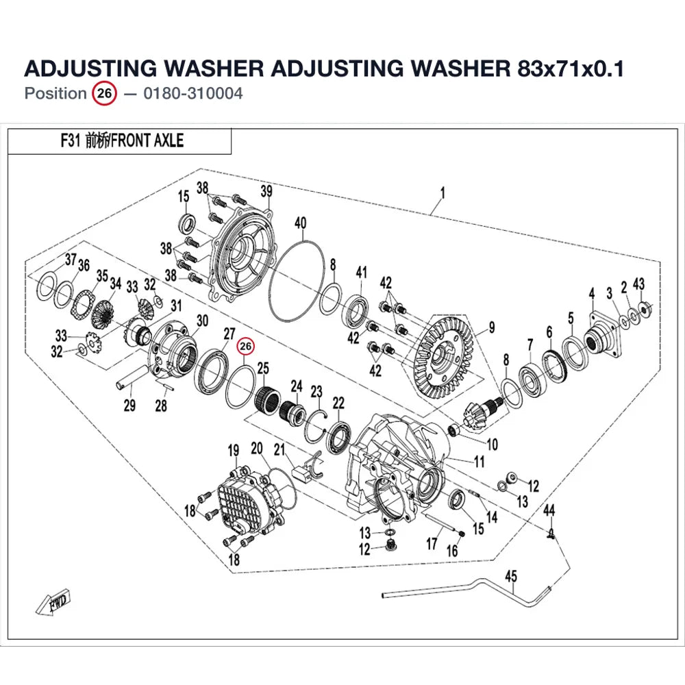 ADJUSTING WASHER product image