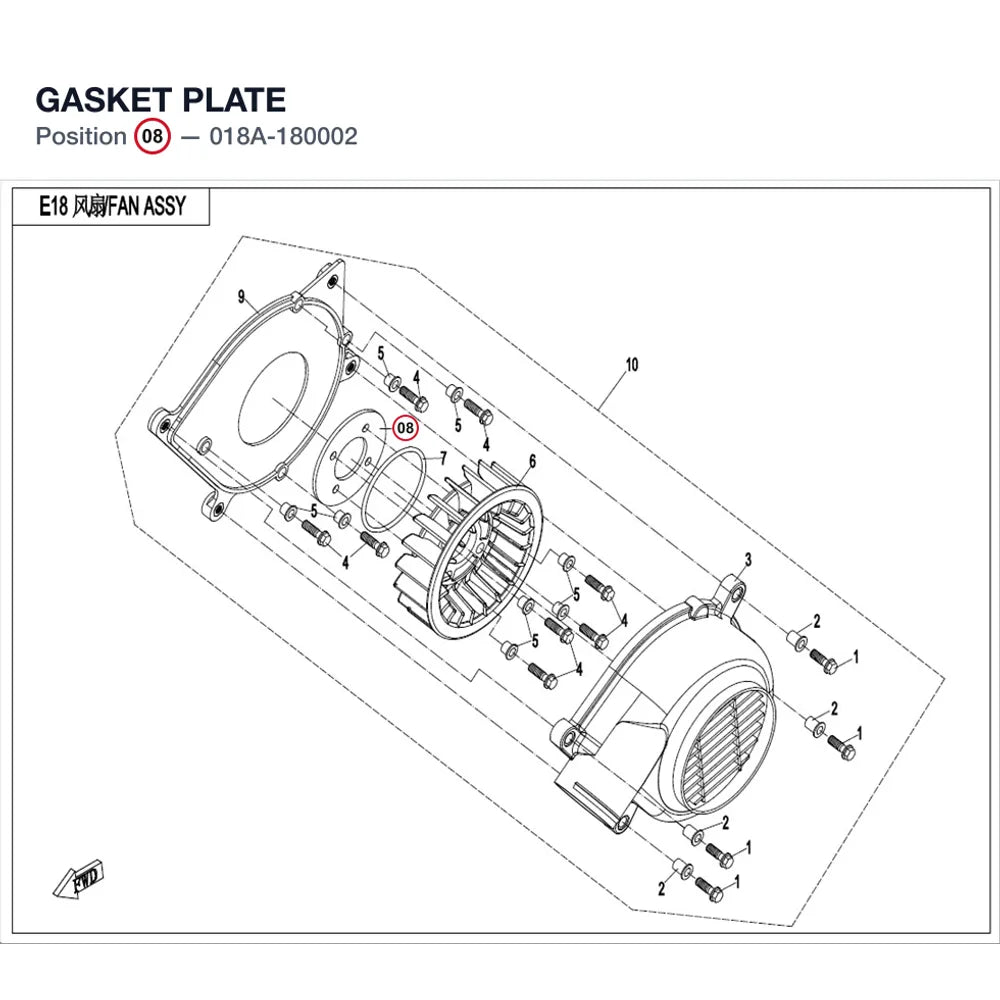 GASKET PLATE product image
