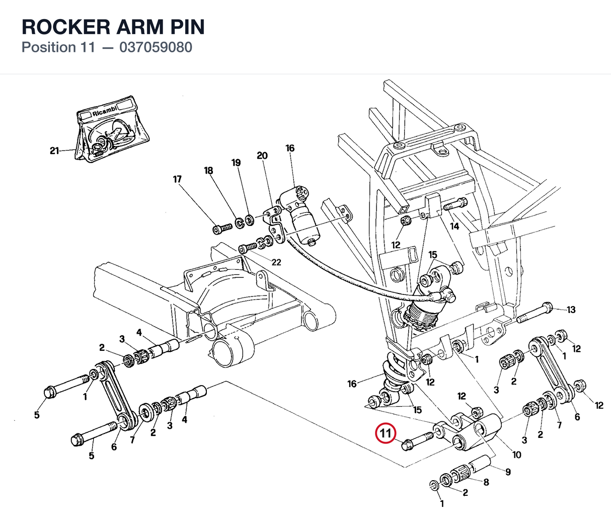 ROCKER ARM PIN