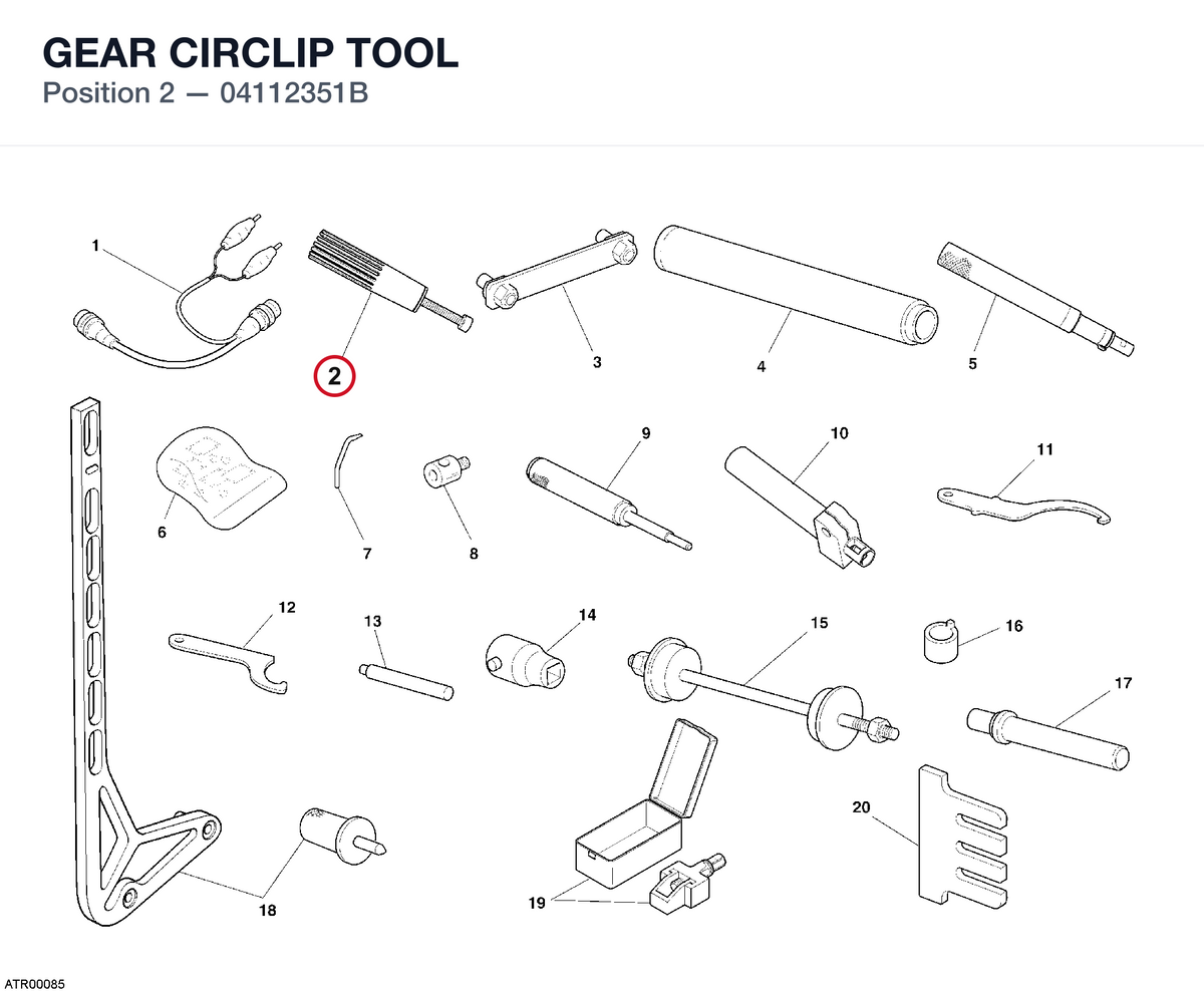 GEAR CIRCLIP TOOL