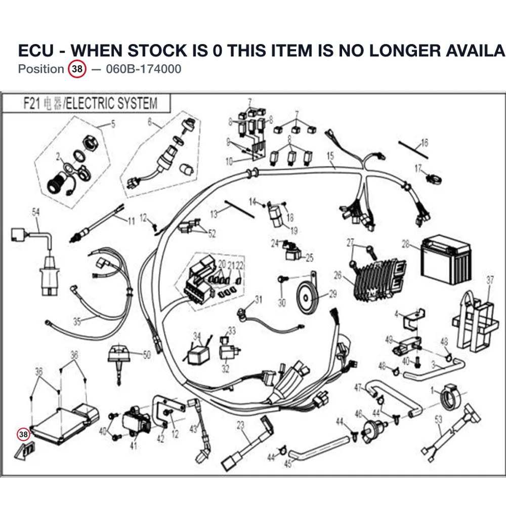 ECU - WHEN STOCK IS 0 THIS ITEM IS NO LONGER AVAILABLE product image