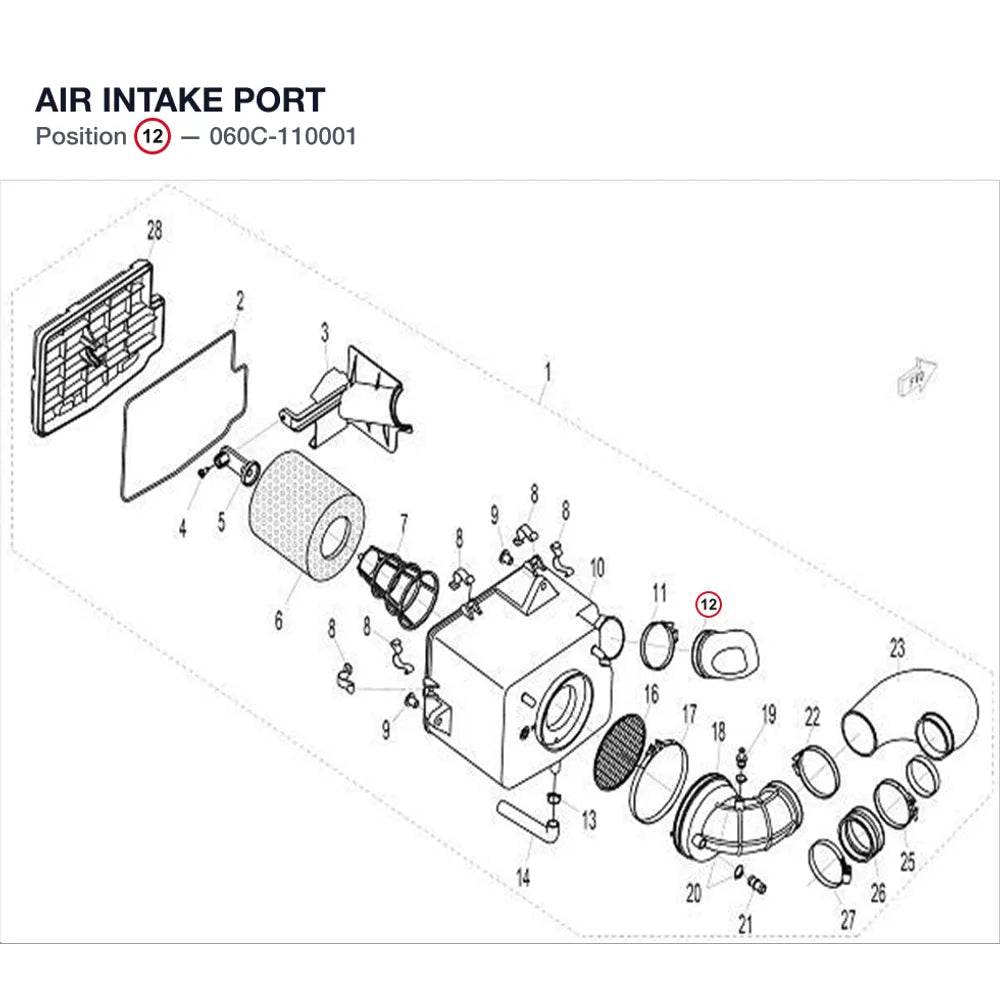 AIR INTAKE PORT product image