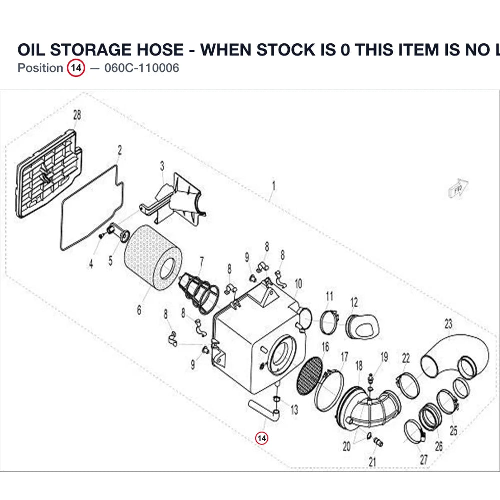 OIL STORAGE HOSE - WHEN STOCK IS 0 THIS ITEM IS NO LONGER AVAILABLE product image