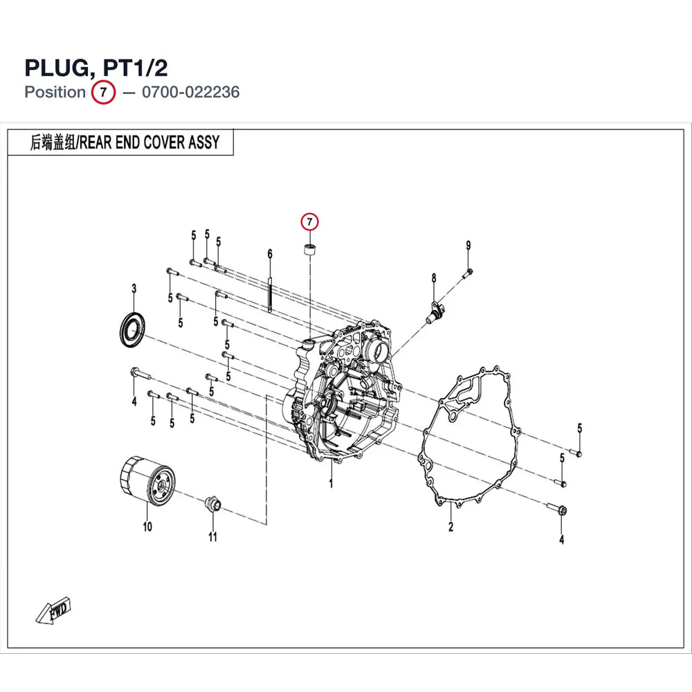 PLUG, PT1/2 product image