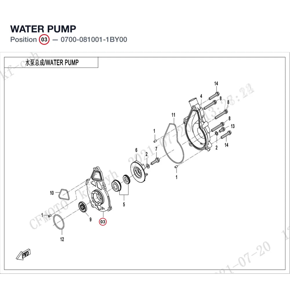 WATER PUMP product image