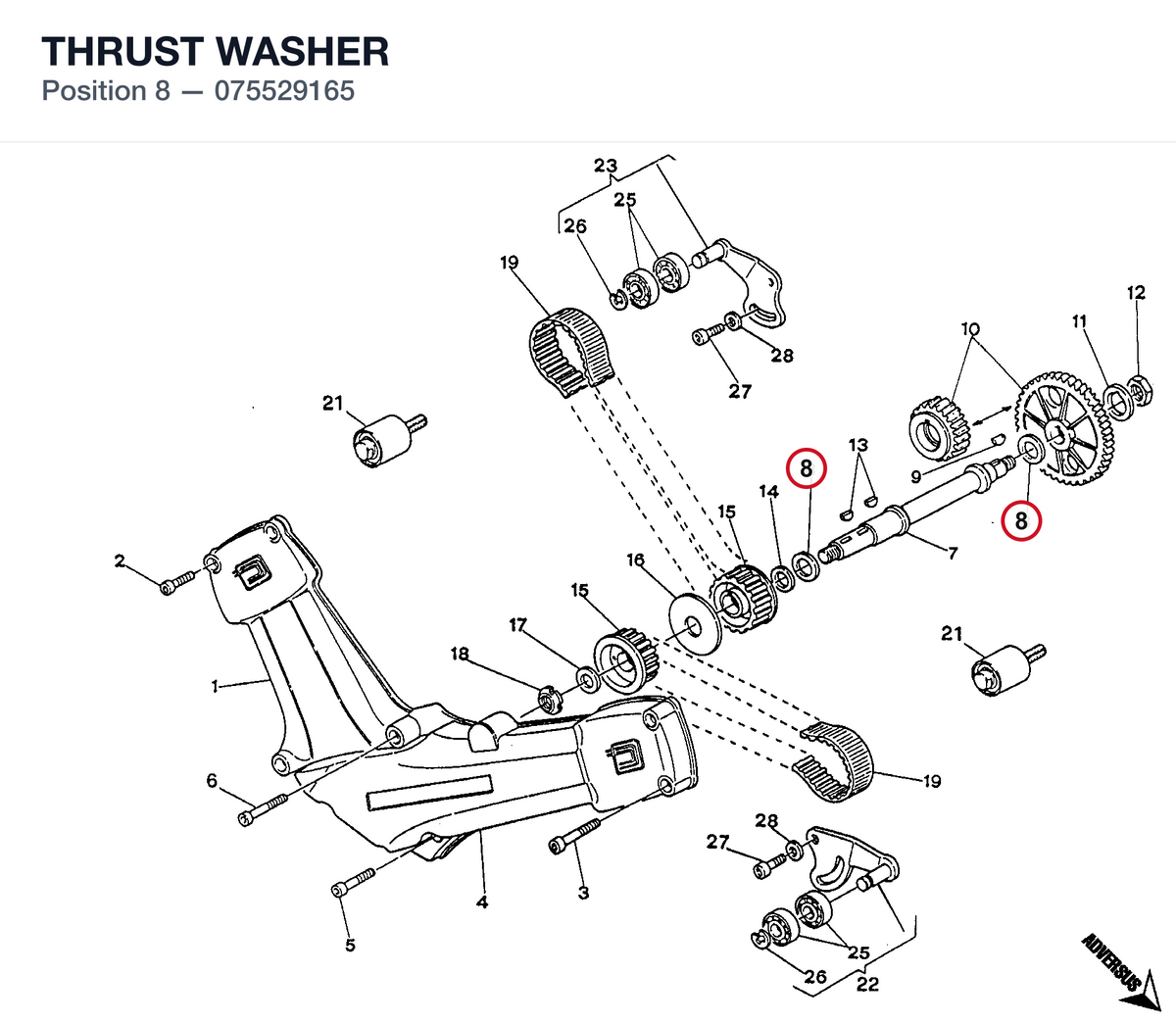 THRUST WASHER