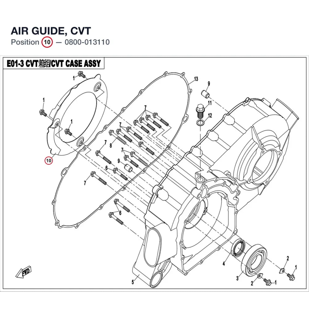 AIR GUIDE, CVT product image