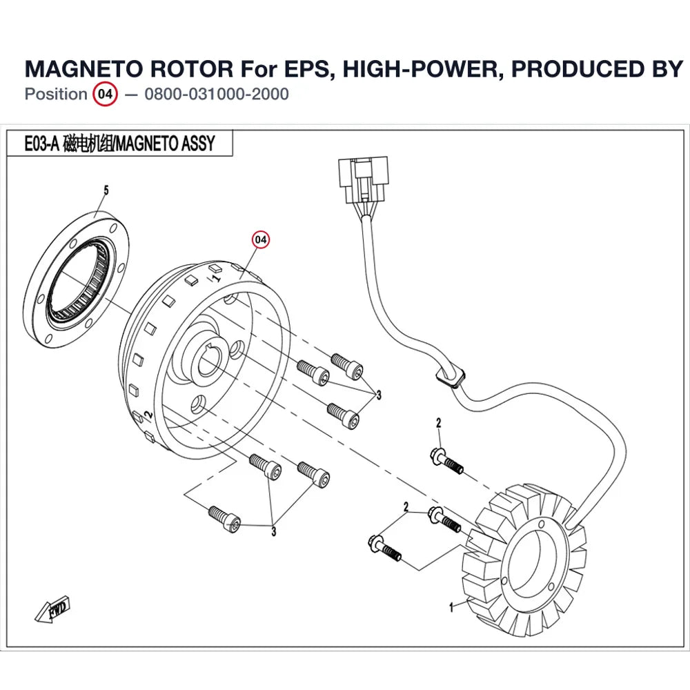 MAGNETO ROTOR product image
