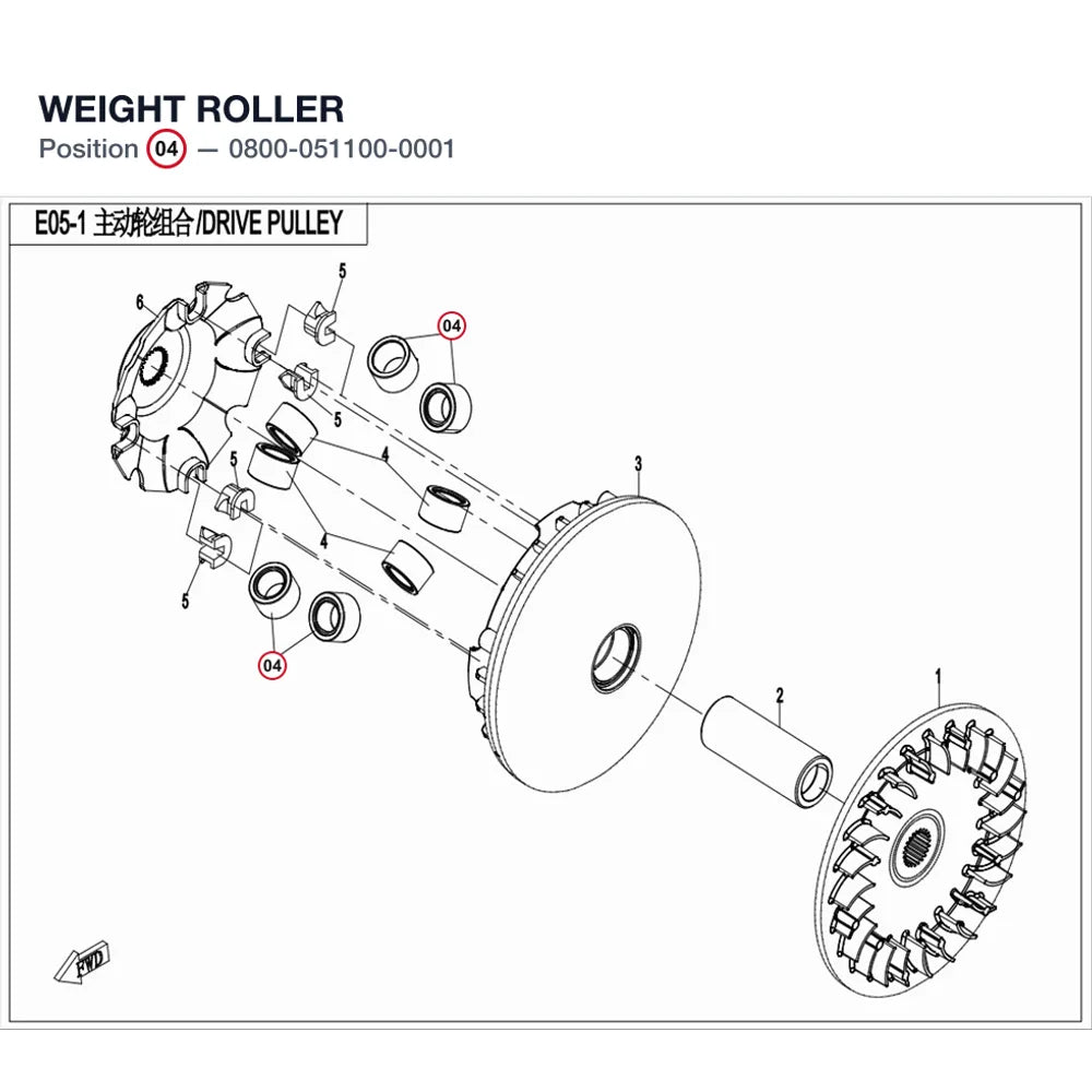 WEIGHT ROLLER product image