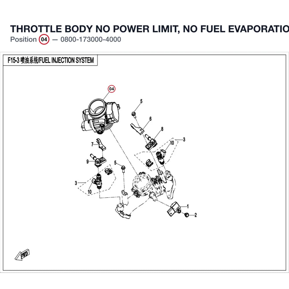 THROTTLE BODY product image