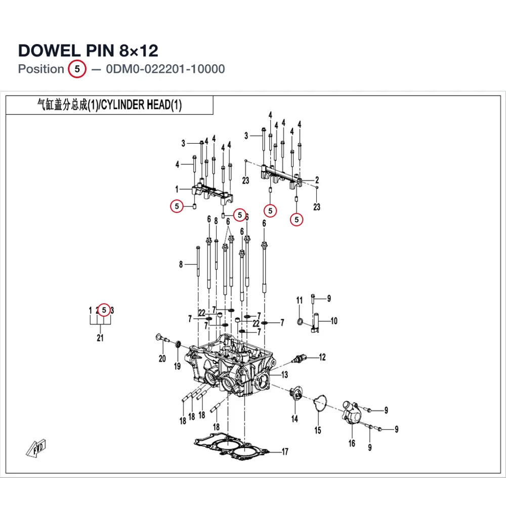 DOWEL PIN 8×12 product image
