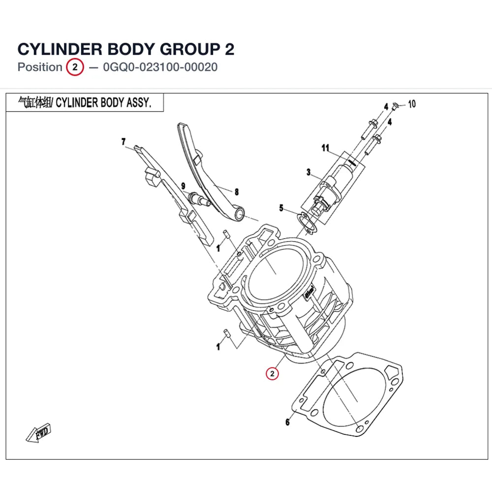 CYLINDER BODY product image