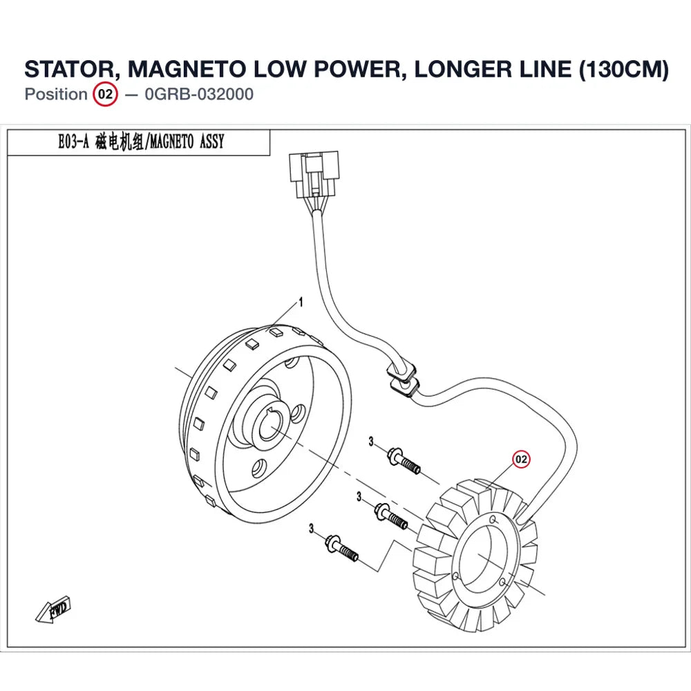 STATOR, MAGNETO product image