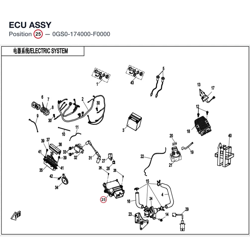 ECU ASSY product image