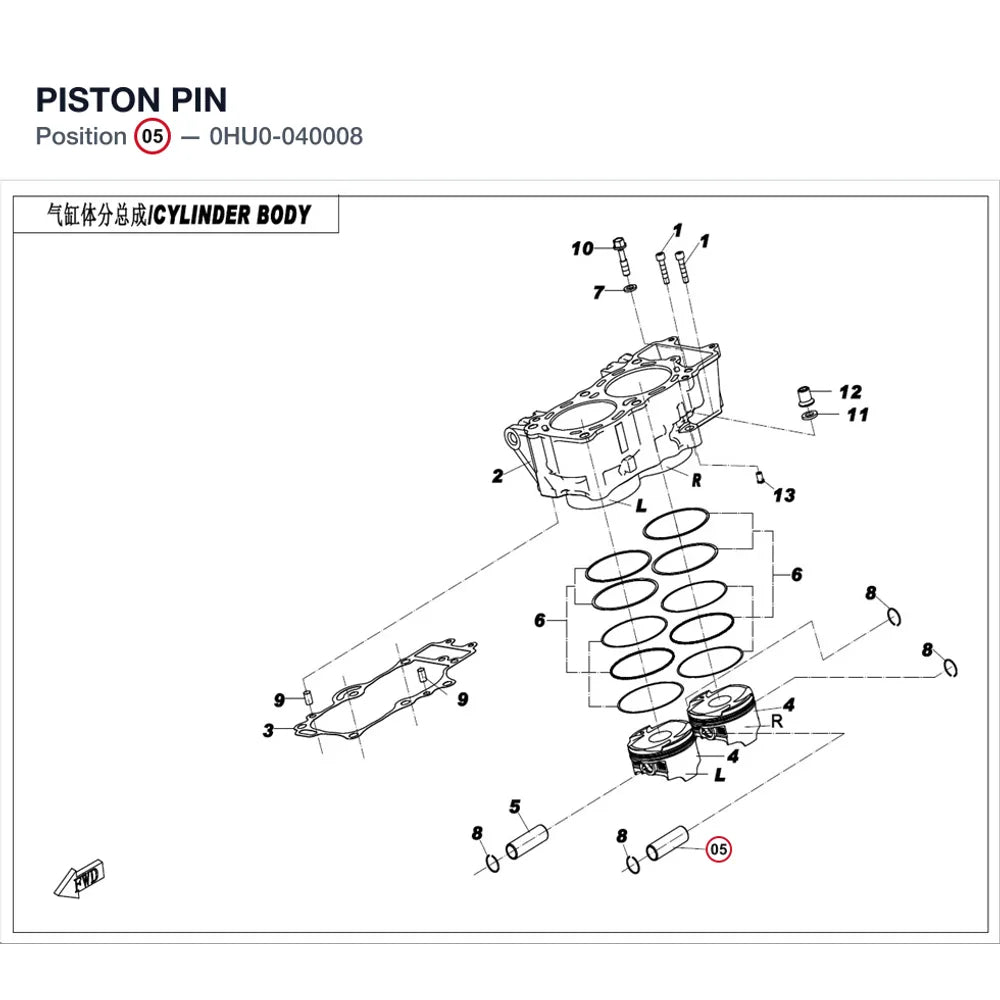 PISTON PIN product image