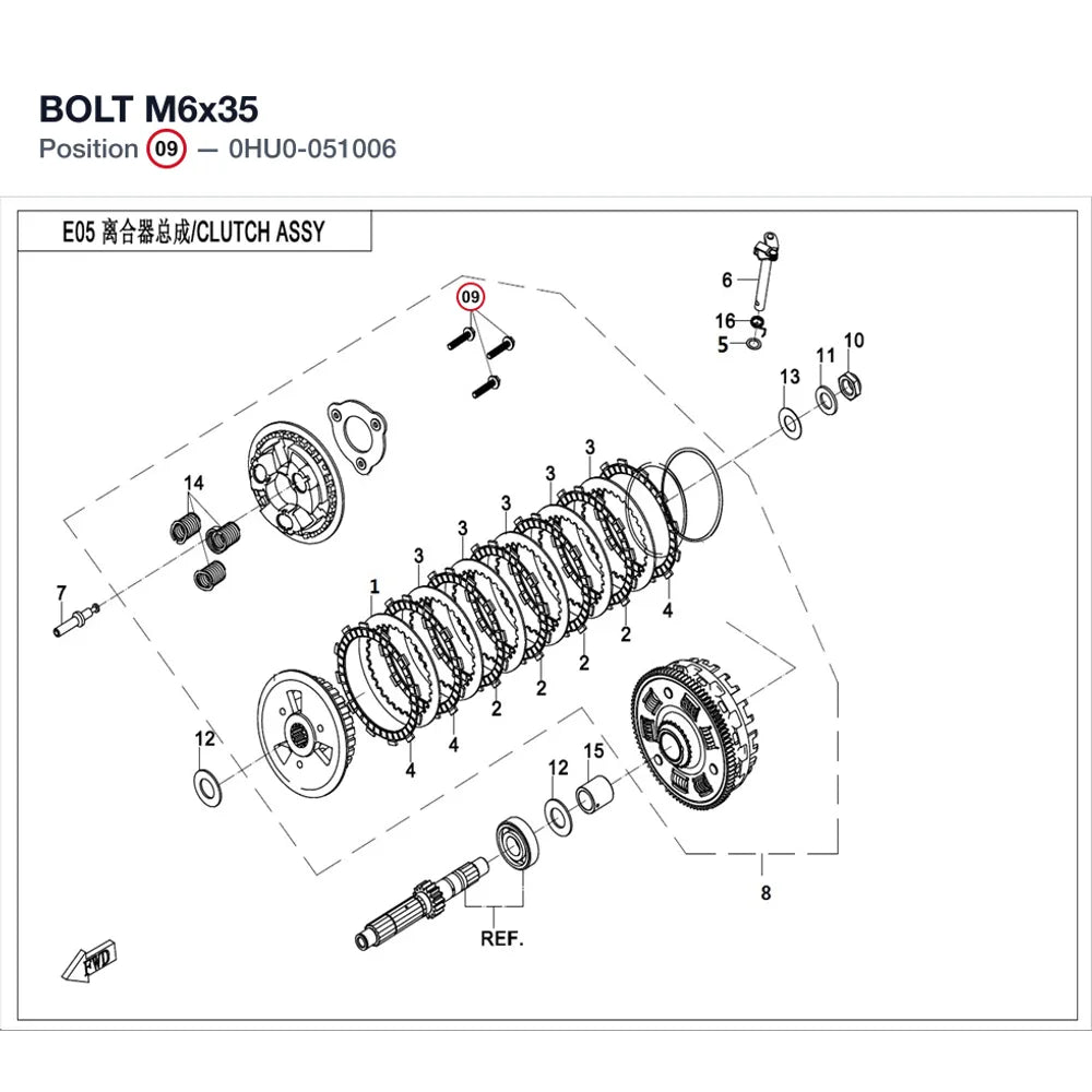 BOLT M6x35 product image