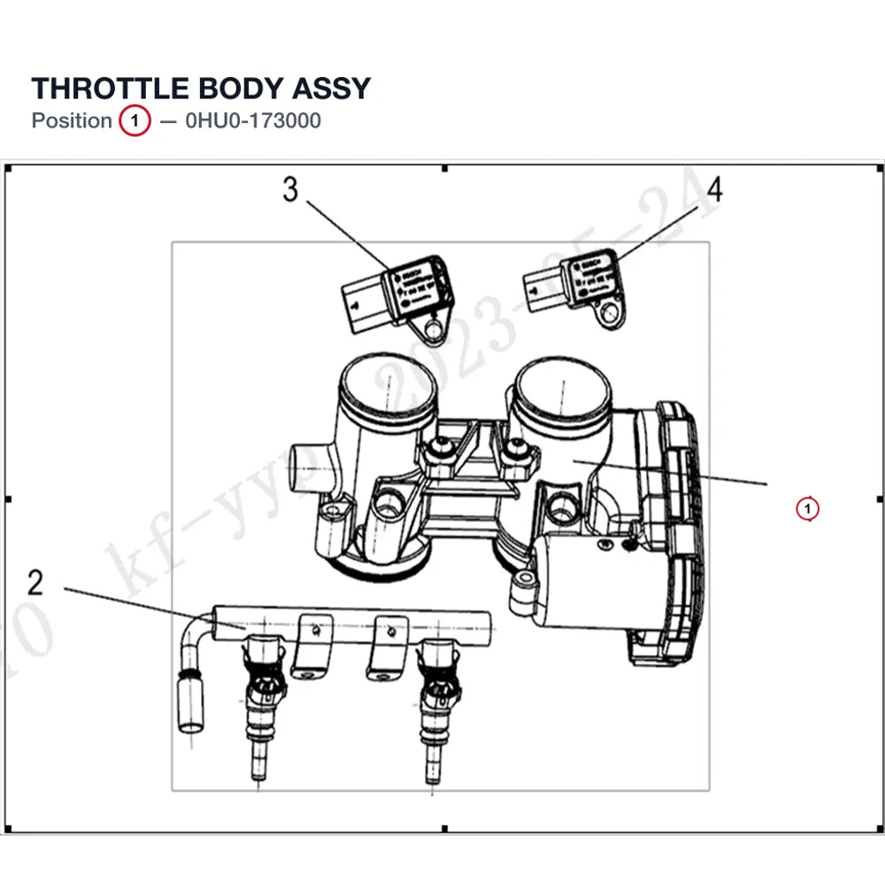 THROTTLE BODY ASSY product image