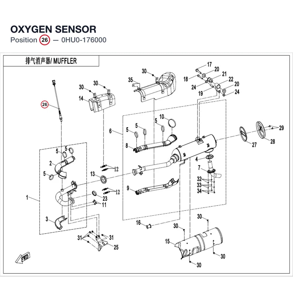 OXYGEN SENSOR product image