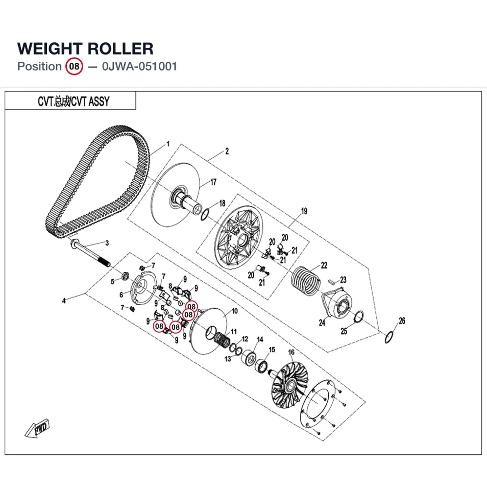 WEIGHT ROLLER product image