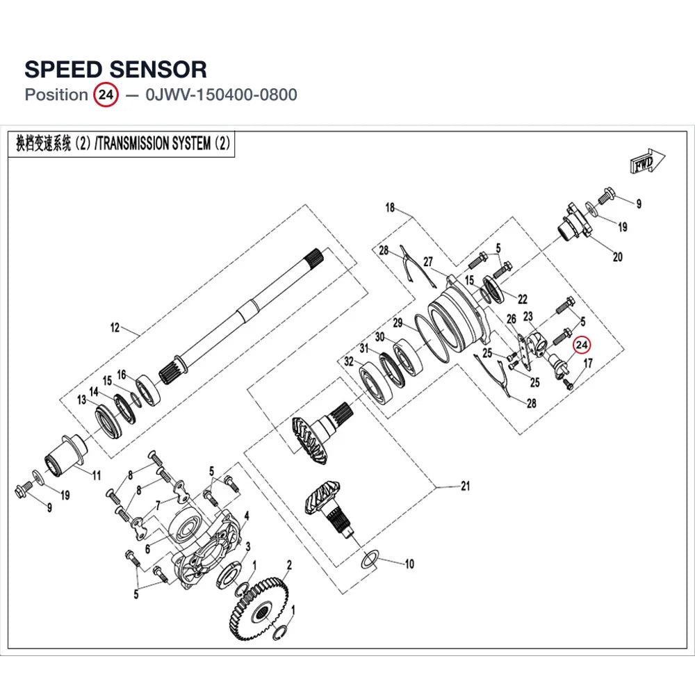 SPEED SENSOR product image