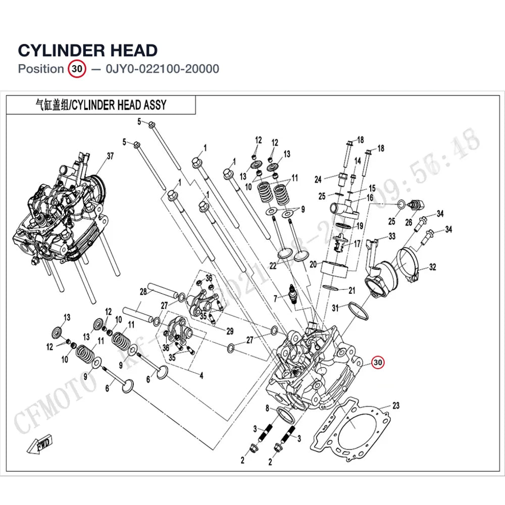 CYLINDER HEAD product image