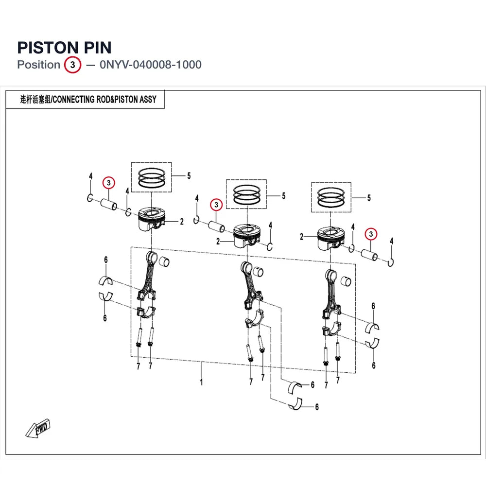 PISTON PIN product image