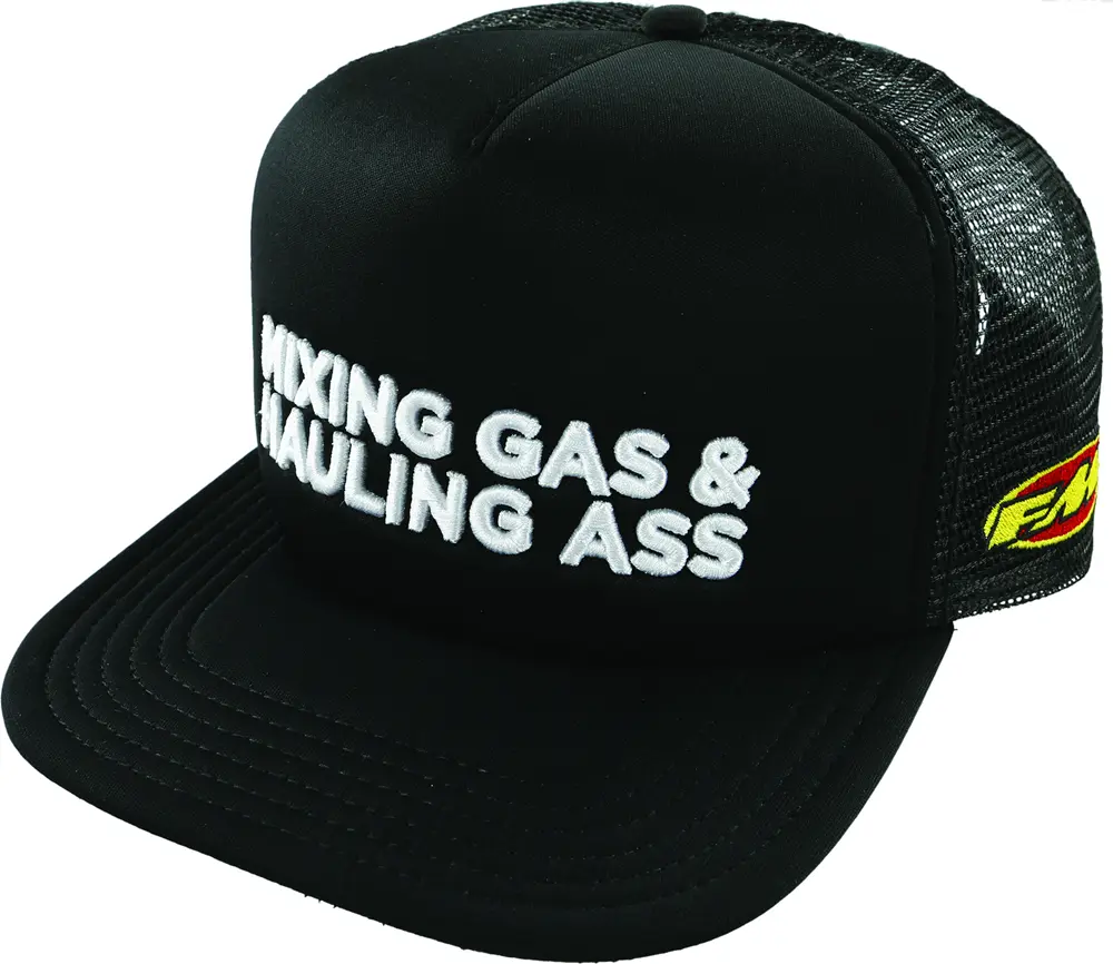 FMF GASS 2 BLACK Caps (Levering Desember)