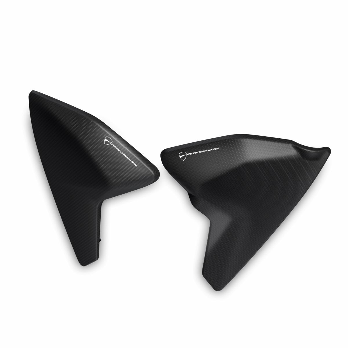 Carbon cover for water radiator (HYPERMOTARD)