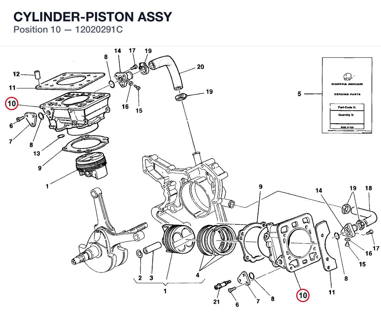 CYLINDER-PISTON ASSY
