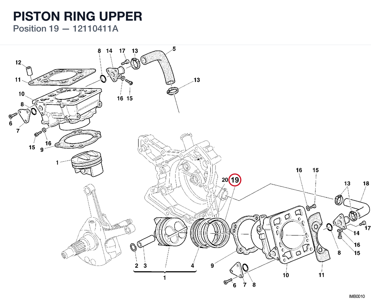 PISTON RING UPPER