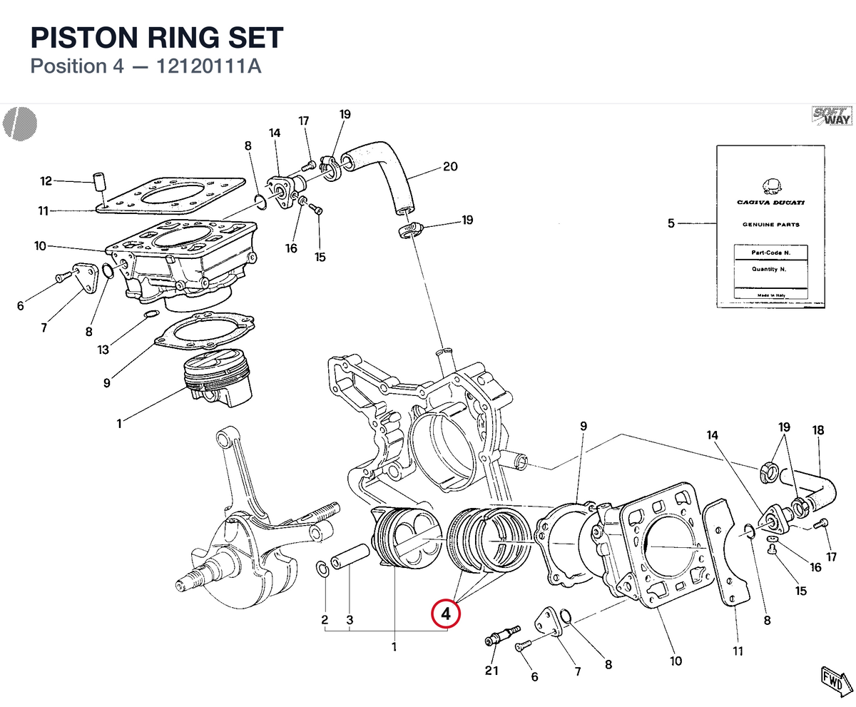 PISTON RING SET