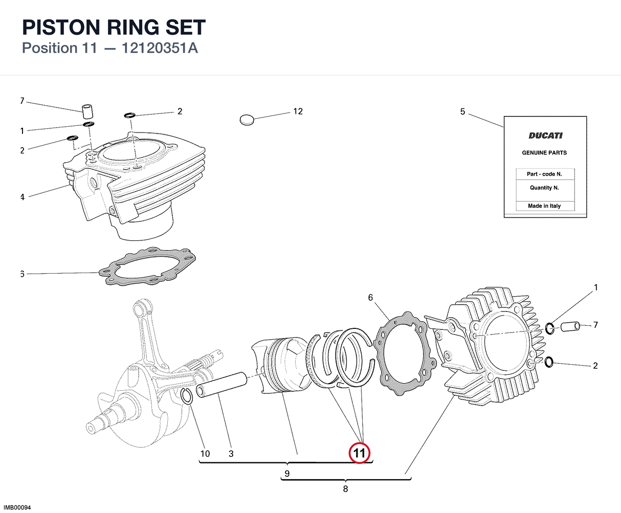 PISTON RING SET