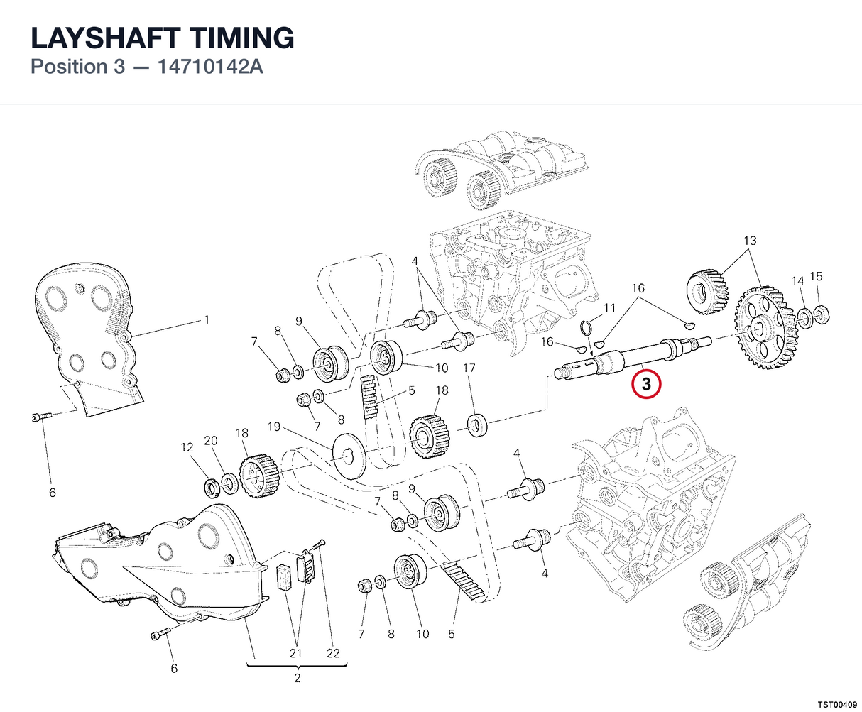 LAYSHAFT TIMING