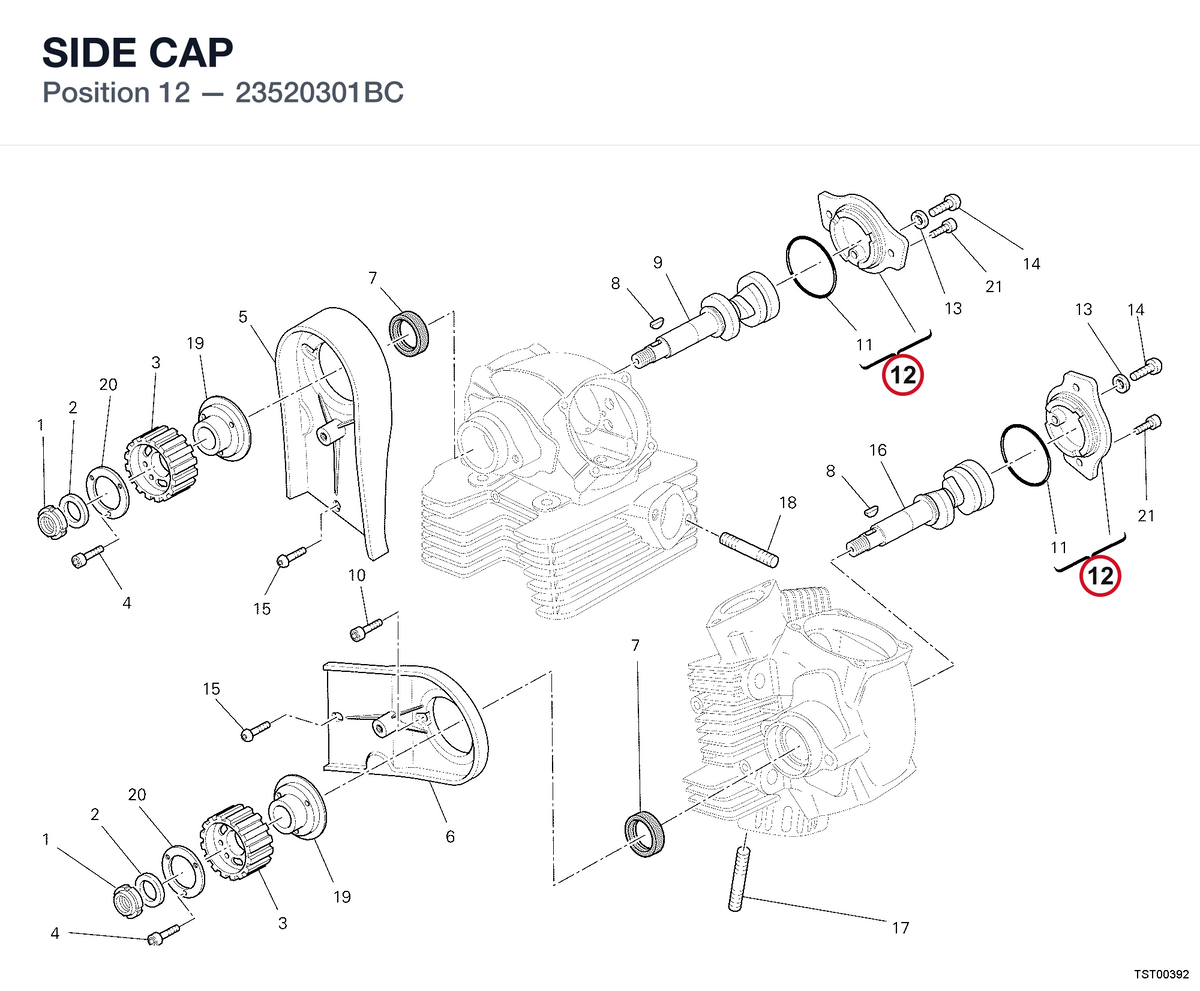 SIDE CAP