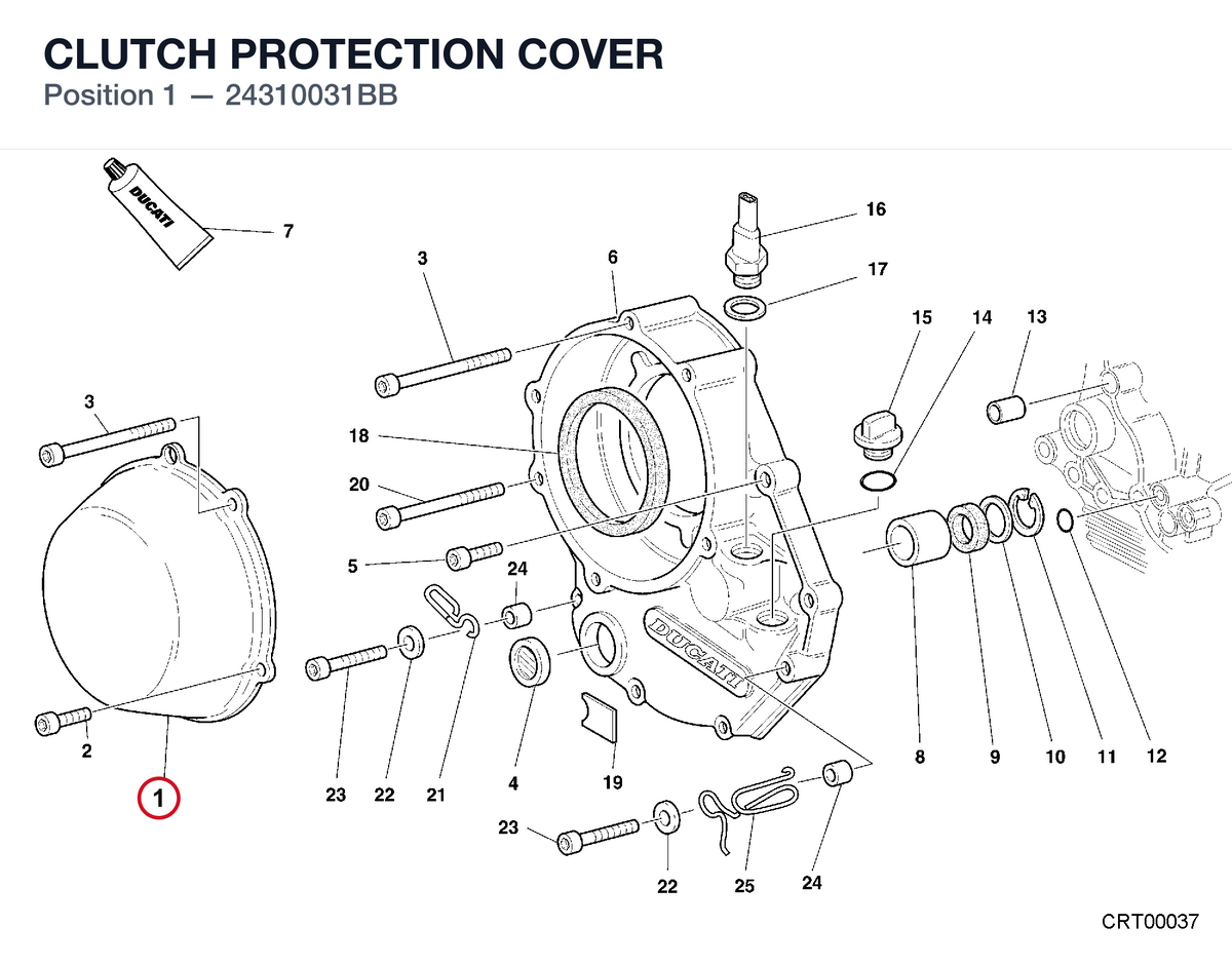 CLUTCH PROTECTION COVER