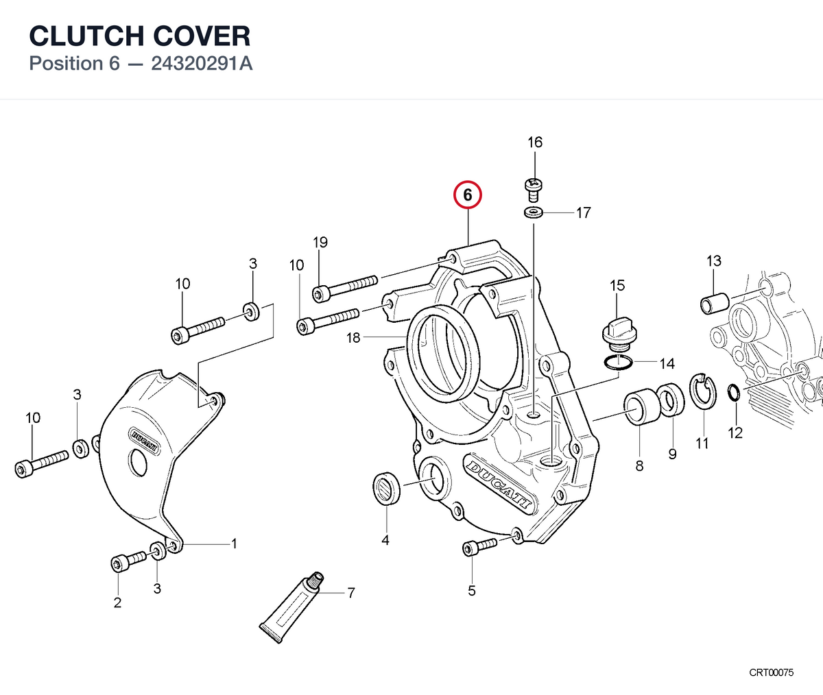 CLUTCH COVER