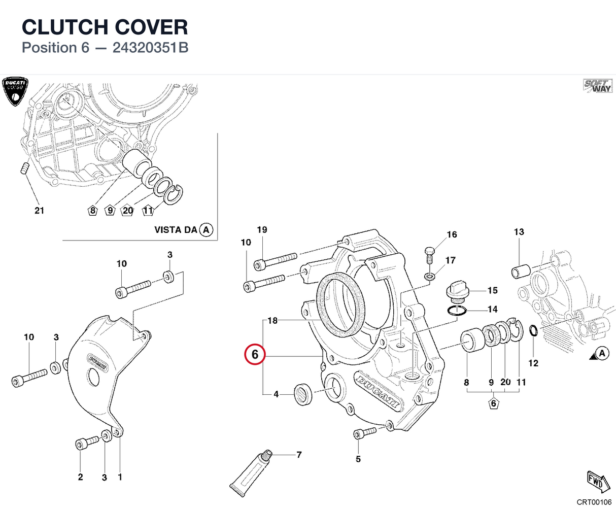 CLUTCH COVER
