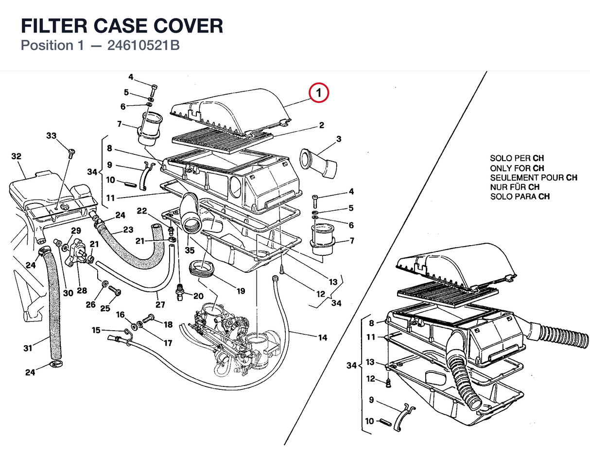 FILTER CASE COVER