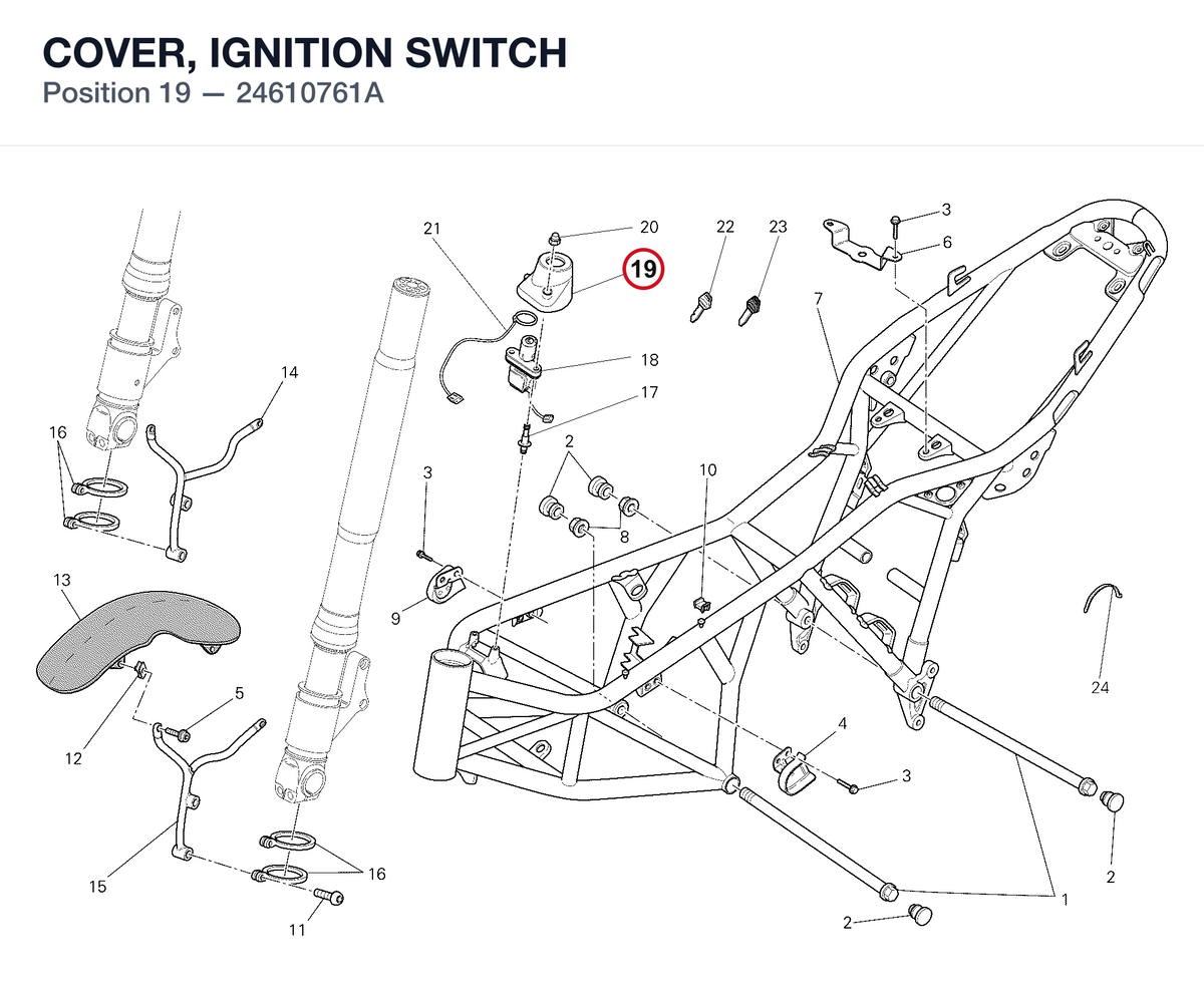 COVER, IGNITION SWITCH