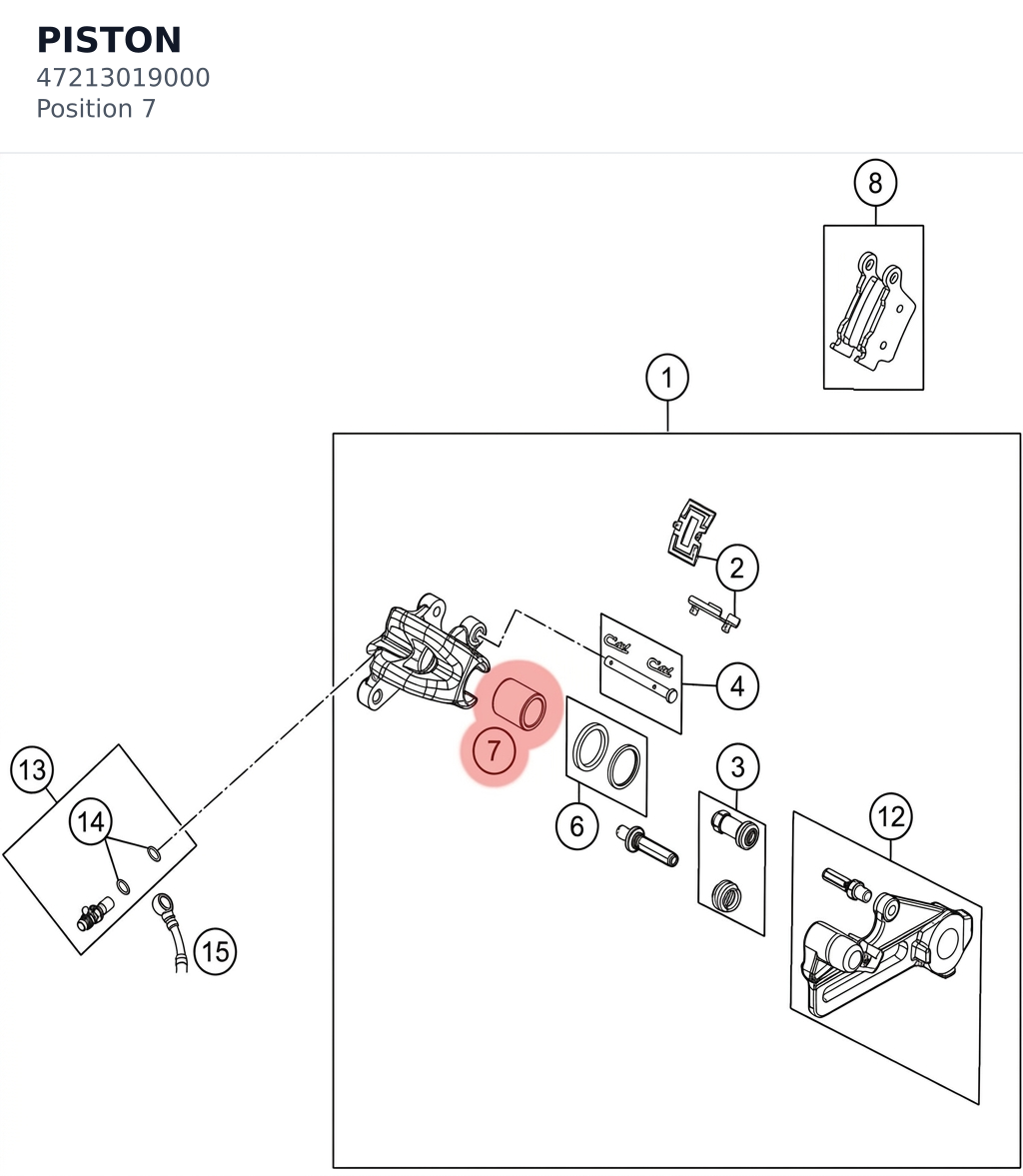 Diagram preview: PISTON (47213019000)