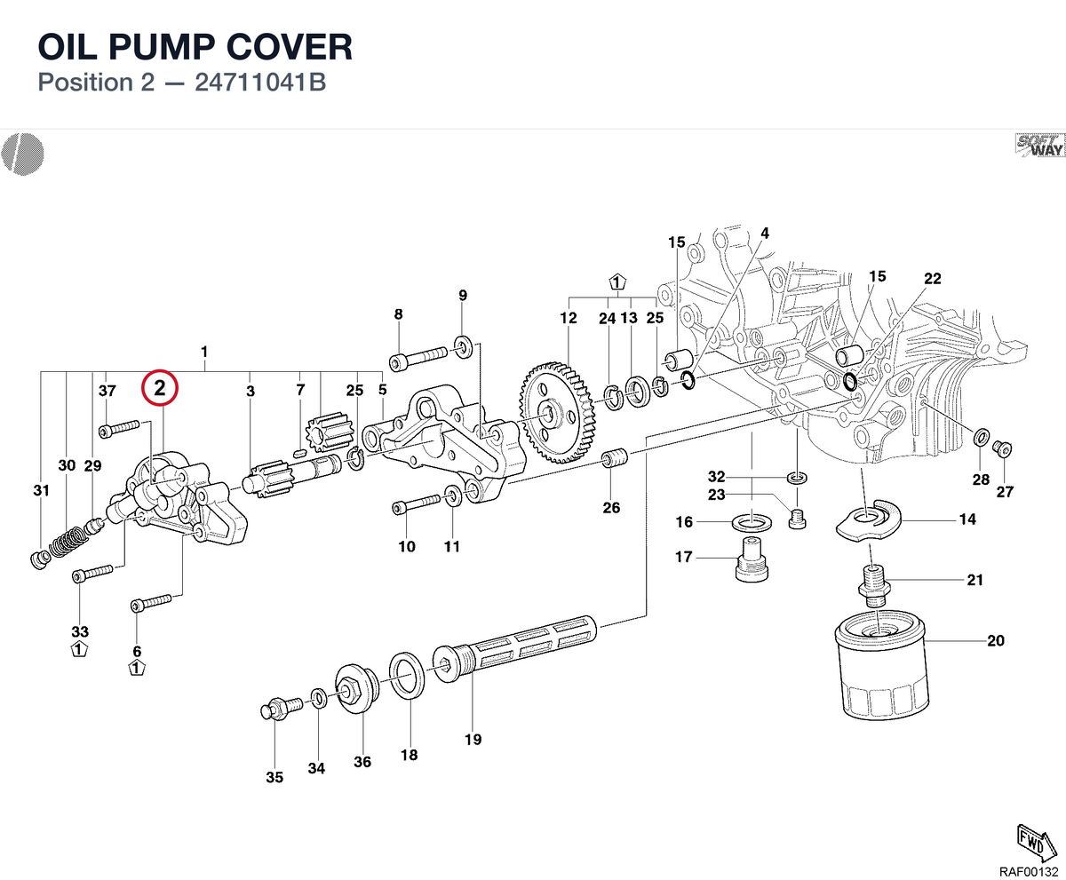 OIL PUMP COVER