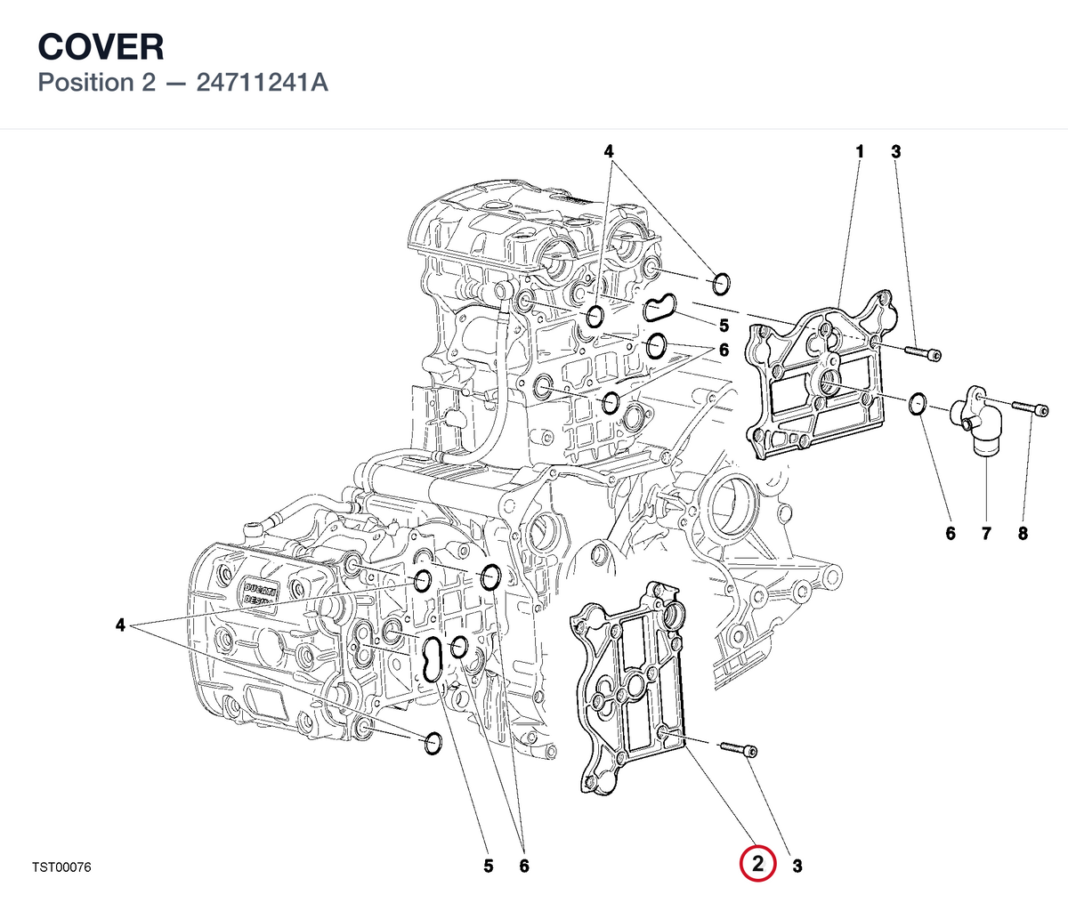 COVER 24711241A diagram position