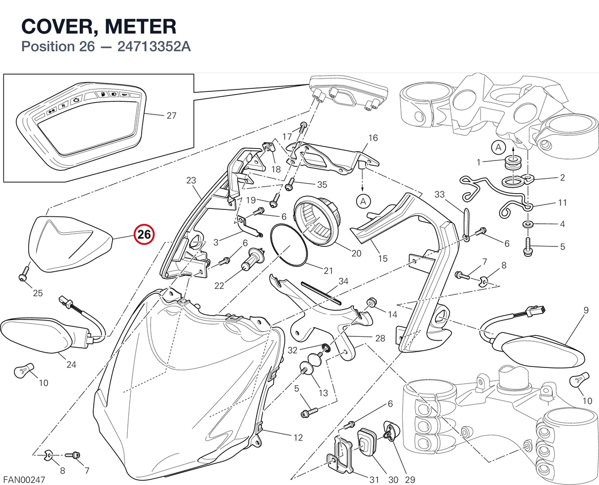 COVER, METER